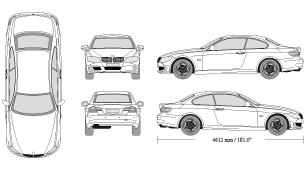 BMW 3er 2016 Vehicle Template