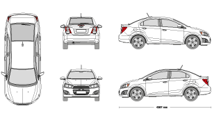 Chevrolet Sonic 2016 Vehicle Template