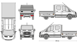 FORD Transit 2013 Vehicle Template