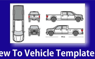 Using Vehicle Templates to Design Vehicle Wraps
