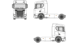 SCANIA S 2017 Vehicle Template