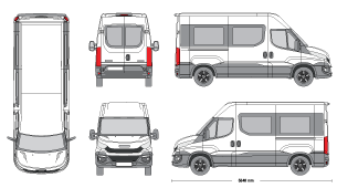IVECO Daily 2014 Vehicle Template