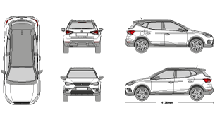 SEAT Arona 2017 Vehicle Template
