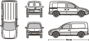 HOLDEN Combo 2002 Vehicle Template