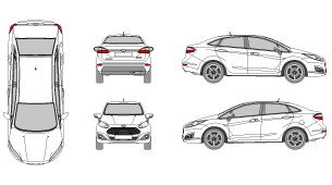 FORD Fiesta 2011 Vehicle Template