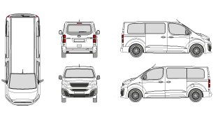 PEUGEOT Traveller 2016 Vehicle Template