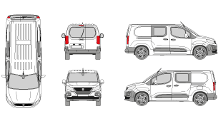PEUGEOT Partner 2018 Vehicle Template