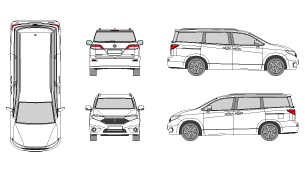 NISSAN Quest 2015 Vehicle Template