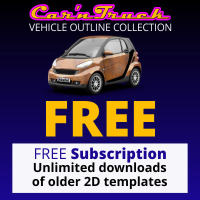 Free Vehicle Templates Subscription