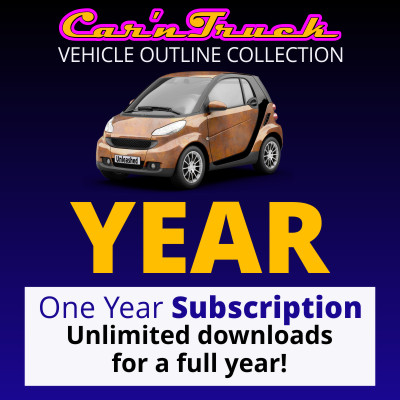 One Year Vehicle Templates Subscription