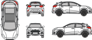 FORD Puma 2019 vehicle template