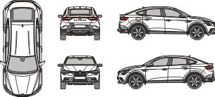 RENAULT Arkana 2019 vehicle template