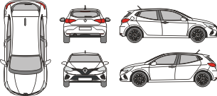 SUBARU Levorg 2019 vehicle template