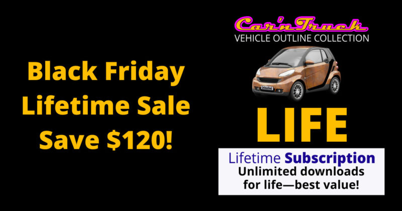 Vehicle Templates Lifetime Black Friday 2020 Sale