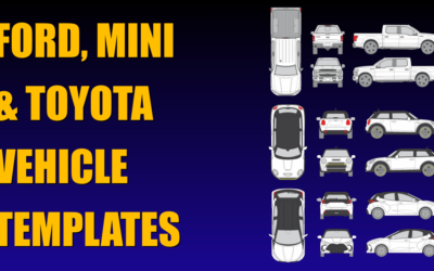 New Vehicle Templates for Mini, Toyota and Ford Models