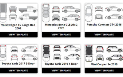 Pages Featuring Newly Added Vehicle Templates Now Available