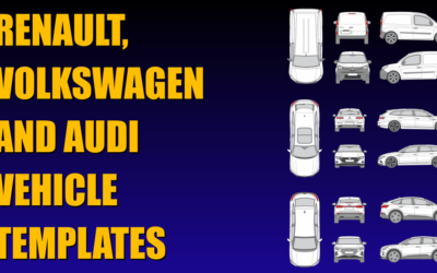 2021 Vehicle Templates For Renault, Volkswagen and Audi Models