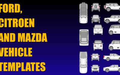 Vehicle Templates For Ford, Citroen and Mazda Models