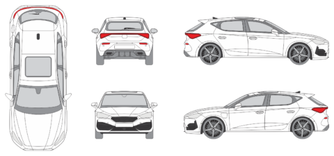 Cupra Leon 2020 - Vehicle Templates Unleashed