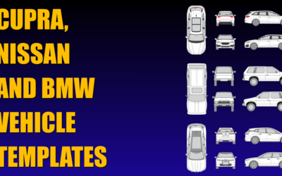 New BMW IX20, Cupra Leon and Nissan Terrano Vehicle Templates