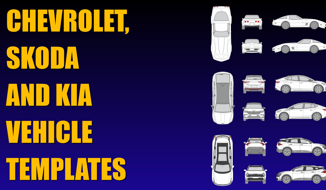 New Vehicle Templates for Chevrolet, Kia and Skoda Added