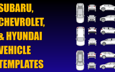 Subaru, Chevrolet and Hyundai Vehicle Templates Added