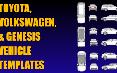 Toyota, Volkswagen and Genesis Vehicle Templates Added to Collection