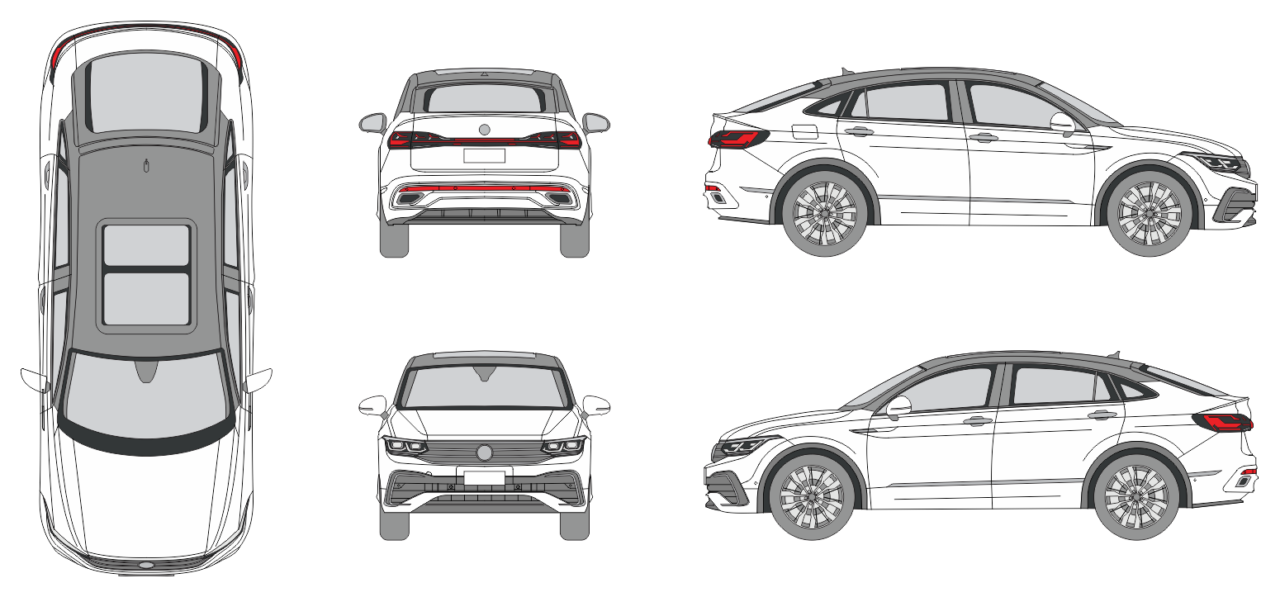 Volkswagen Tiguan X 2020 - Vehicle Templates Unleashed