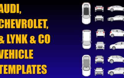 Audi, Chevrolet and Lynk & Co Vehicle Templates Added to Collection