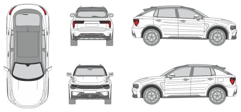 Lynk & Co 01 2021 SUV Template