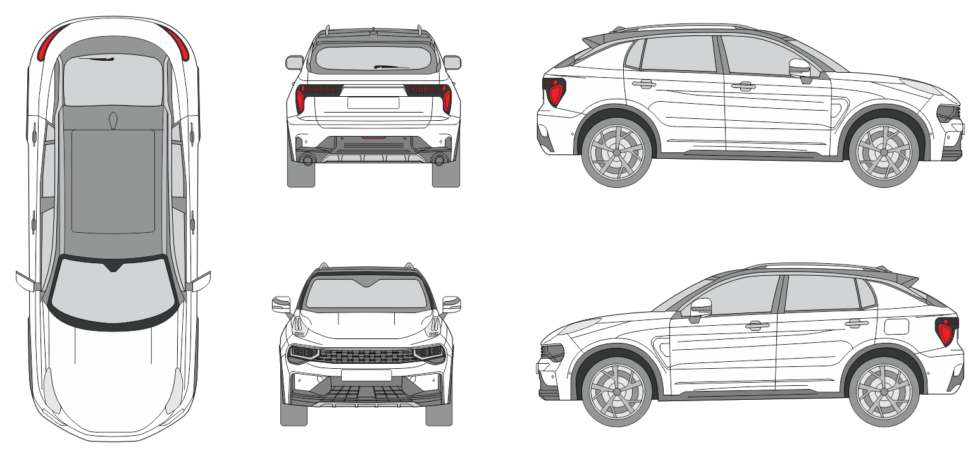 Lynk & Co 01 2021 - Vehicle Templates Unleashed