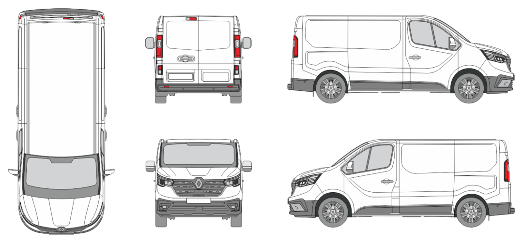 Renault Trafic Van Short 2021 3-Door