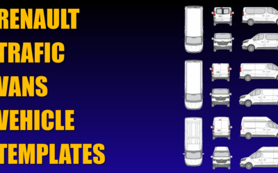 Variety of Renault Trafic Van Templates Added to Collection