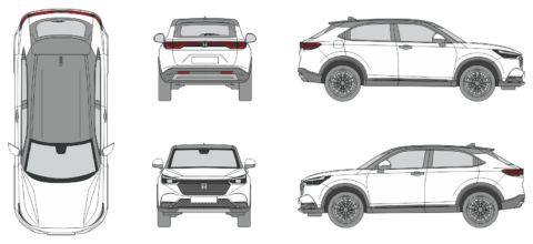 Honda Hr-v 2022 - Vehicle Templates Unleashed