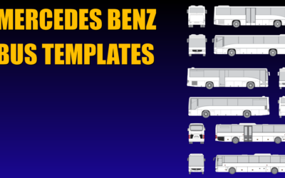 Seven Mercedes Benz Bus Templates Added to Collection