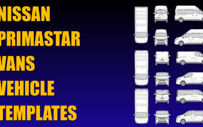 Variety of Nissan Primastar Van Templates Added to Collection