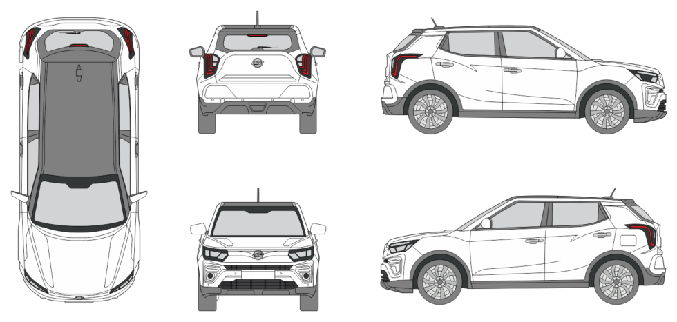 Ssangyong Tivoli 2020 - Vehicle Templates Unleashed