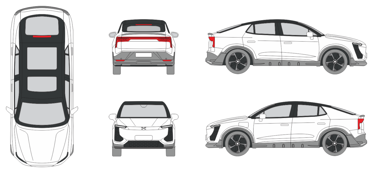 Aiways U6 2021 - Vehicle Templates Unleashed