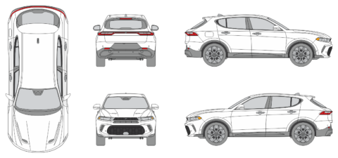 Dodge Hornet 2022 - Vehicle Templates Unleashed