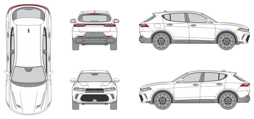 Dodge Hornet 2022 - Vehicle Templates Unleashed