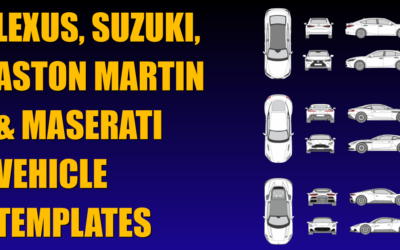 Lexus, Suzuki, Aston Martin and Maserati Vehicle Templates Added