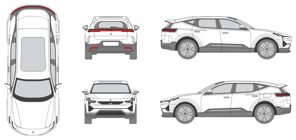 Polestar 3 2023 - Vehicle Templates Unleashed