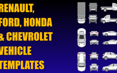 Renault, Ford, Honda and Chevrolet Vehicle Templates Added