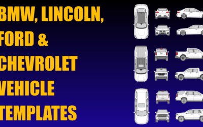 BMW, Lincoln, Ford and Chevrolet Vehicle Templates Added