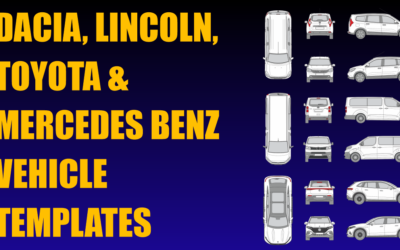 Dacia, Lincoln, Toyota and Mercedes Benz Vehicle Templates Added