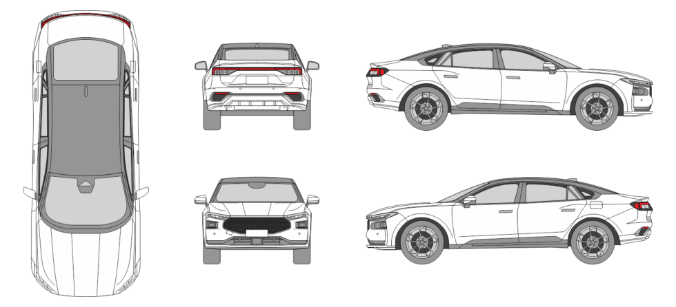 Ford Mondeo 2022 - Vehicle Templates Unleashed