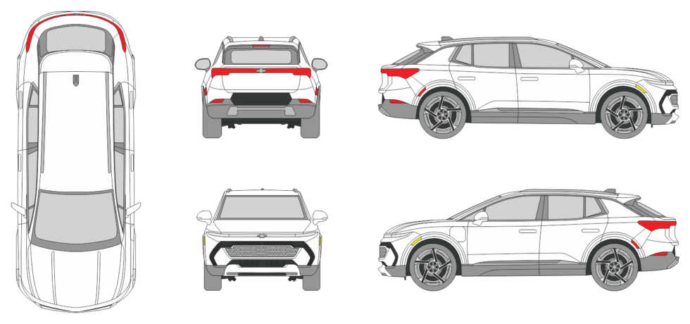 Chevrolet Equinox EV 2023 - Vehicle Templates Unleashed