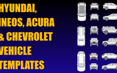 Hyundai, Ineos, Acura and Chevrolet Vehicle Templates Added
