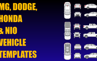 MG, Dodge, Honda and Nio Vehicle Templates Added