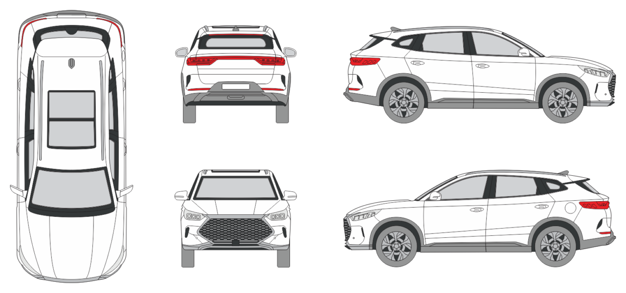 Byd Song Plus 2021 - Vehicle Templates Unleashed